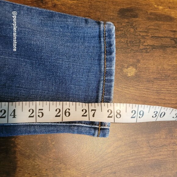 Madewell Jeans 30 Skinny 9" High Rise Creston Wash J4624 Tummy Control Stretch - Picture 11 of 13